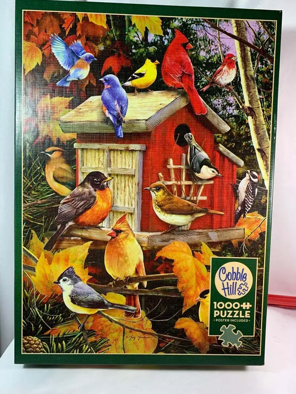 FALL BIRDS Cobble Hill 1000 piece puzzle
